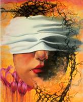 Mischtechnik auf Leinwand ... 160 x 130 cm